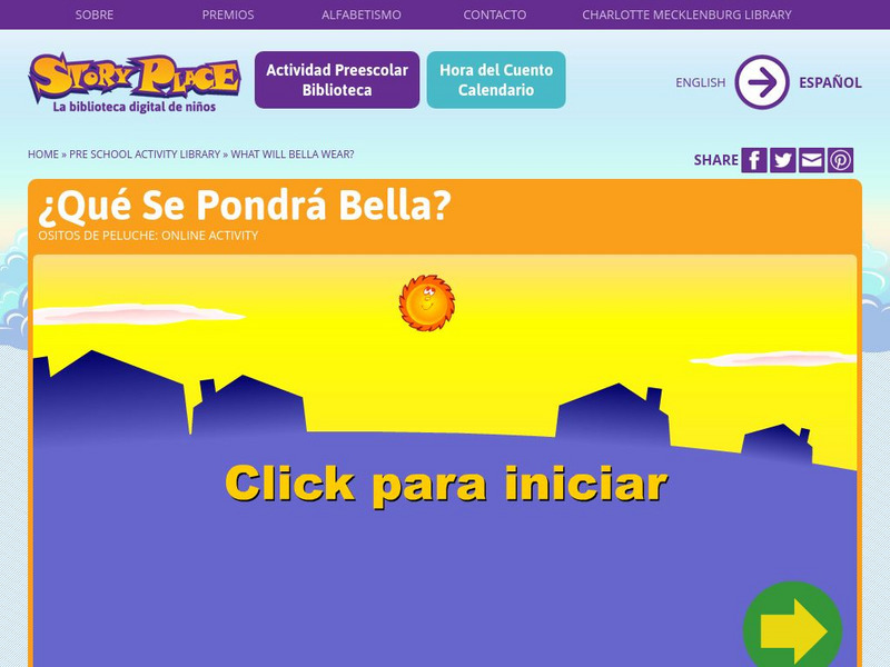Biblioteca Pre Escolar: Que Se Pondra Bella? Interactive