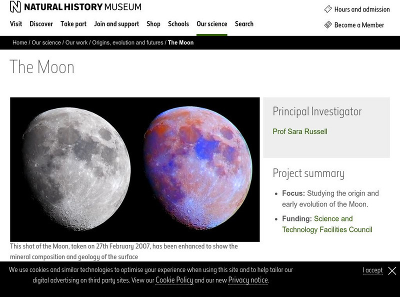 Natural History Museum: The Moon Activity Natural History Museum: The Moon Activity