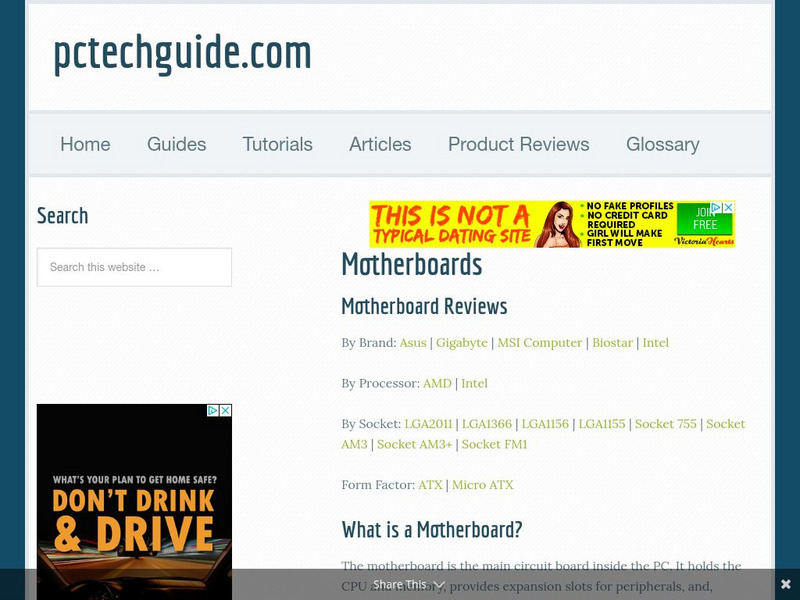 Pc Tech Guide: Motherboard Website