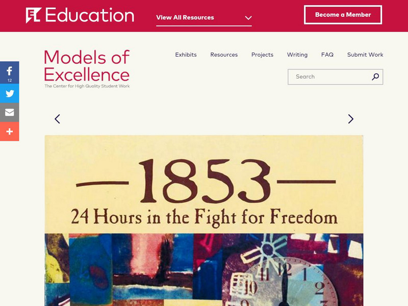 El Education: 1853: 24 Hours in the Fight for Freedom Unknown Type El Education: 1853: 24 Hours in the Fight for Freedom Unknown Type