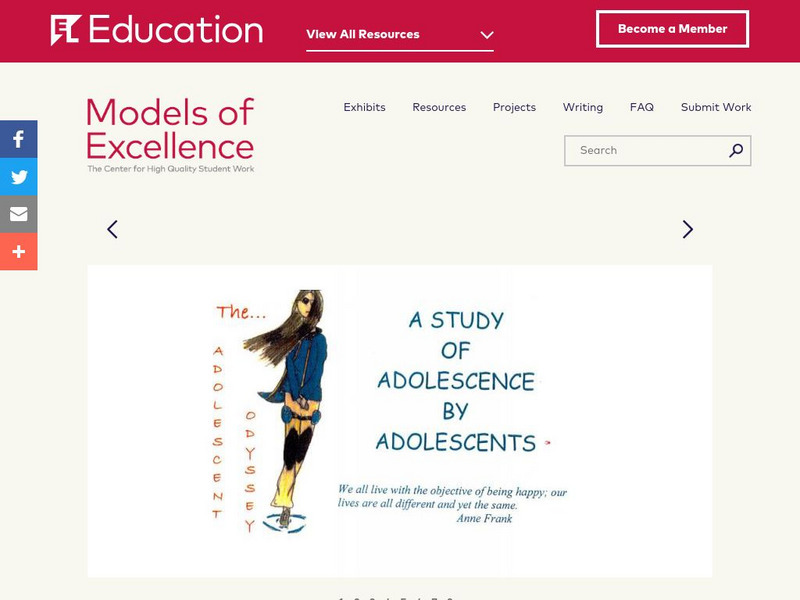 El Education: Adolescence by Adolescents Unknown Type El Education: Adolescence by Adolescents Unknown Type