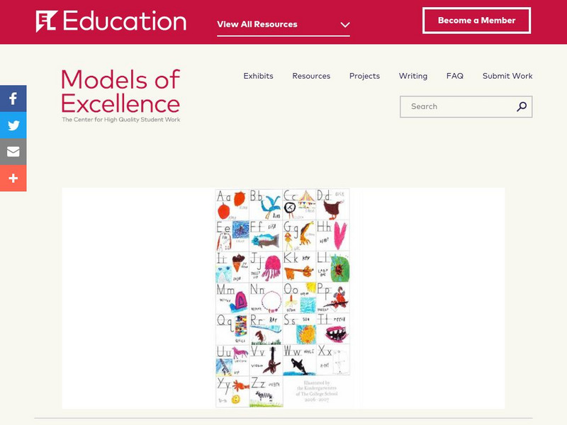 El Education: Alphabet Poster Unknown Type El Education: Alphabet Poster Unknown Type