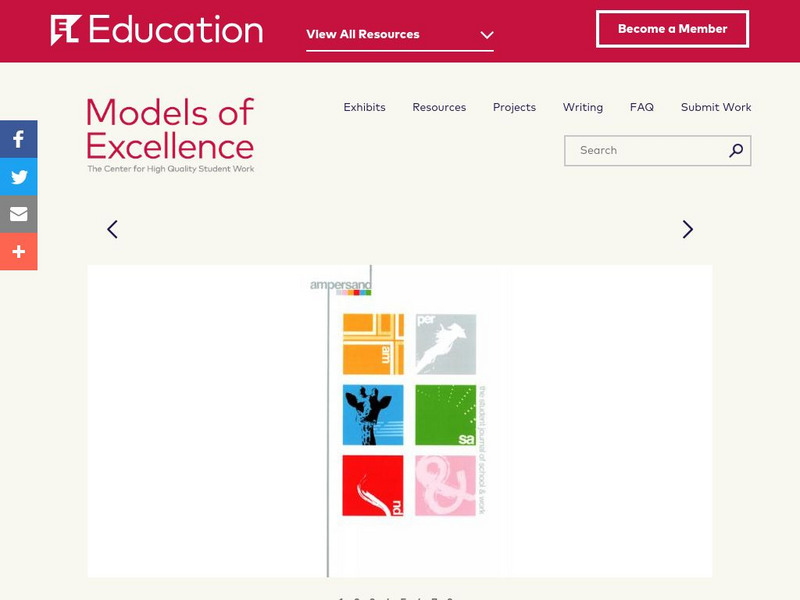 El Education: Ampersand Unknown Type El Education: Ampersand Unknown Type