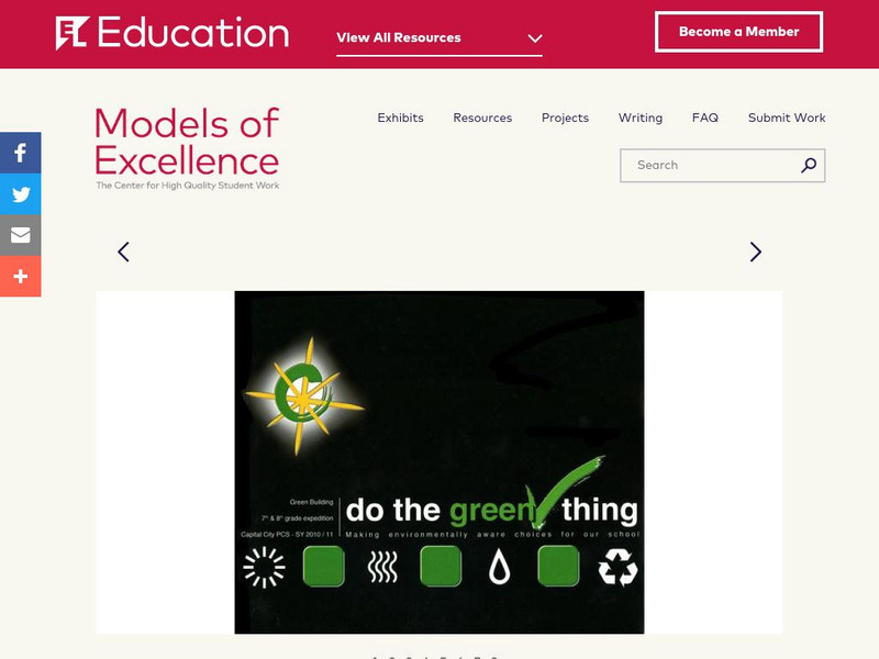 El Education: Do the Green Thing Unknown Type El Education: Do the Green Thing Unknown Type