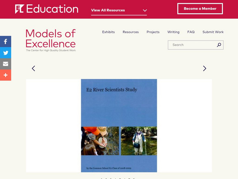 El Education: E2 River Scientist Study Unknown Type El Education: E2 River Scientist Study Unknown Type