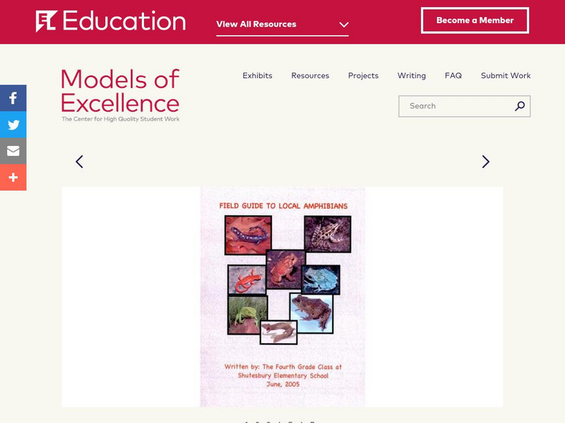 El Education: Field Guide to Local Amphibians Unknown Type El Education: Field Guide to Local Amphibians Unknown Type