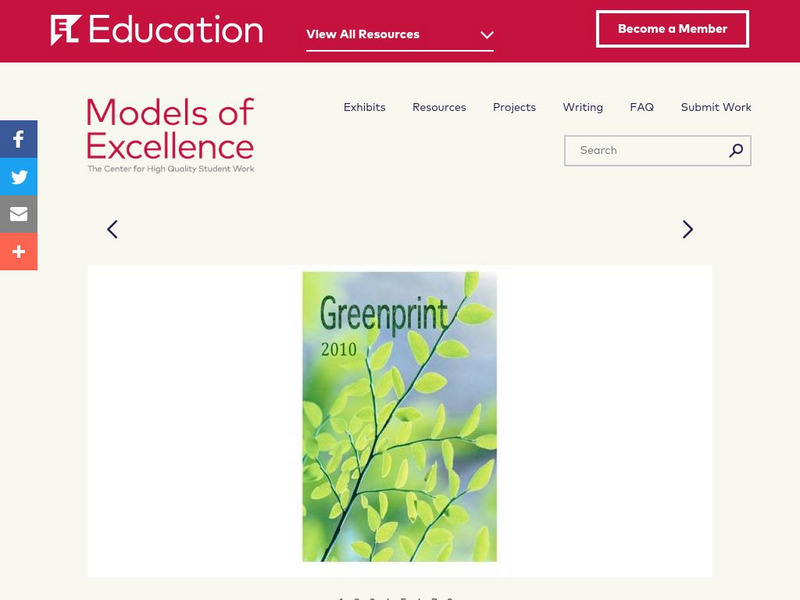 El Education: Greenprint Unknown Type