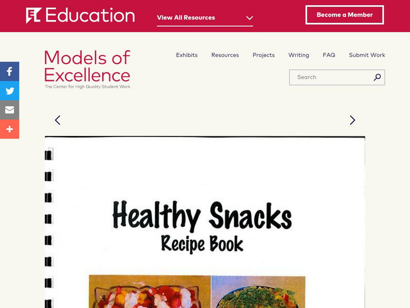 El Education: Healthy Snacks Recipe Book Unknown Type El Education: Healthy Snacks Recipe Book Unknown Type