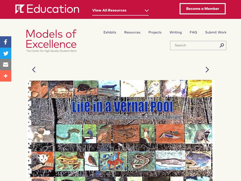 El Education: Life in a Vernal Pool Field Guide Unknown Type El Education: Life in a Vernal Pool Field Guide Unknown Type