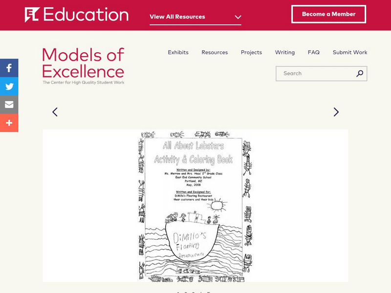 El Education: Lobsters Activity Book Unknown Type El Education: Lobsters Activity Book Unknown Type
