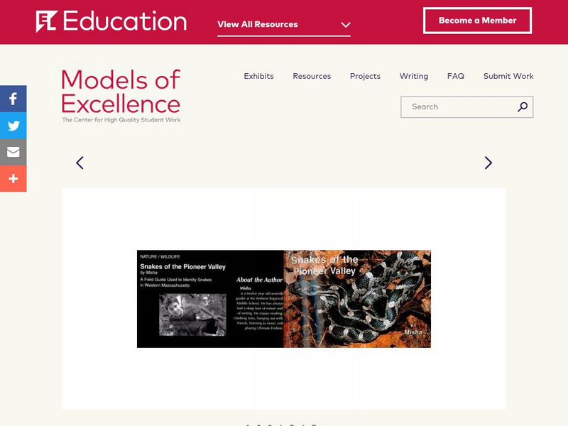 El Education: Snakes of the Pioneer Valley Unknown Type El Education: Snakes of the Pioneer Valley Unknown Type