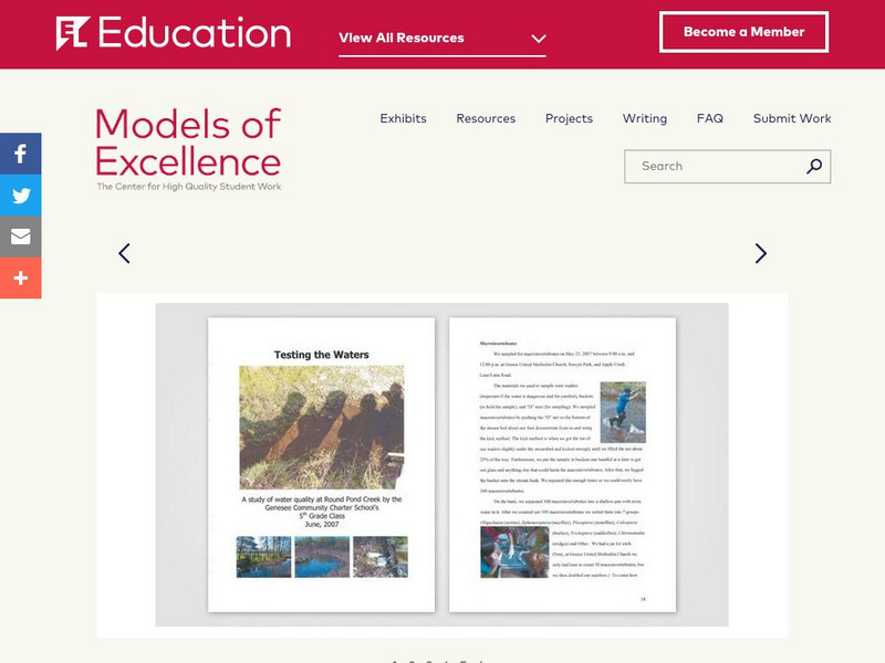 El Education: Testing the Waters Unknown Type El Education: Testing the Waters Unknown Type