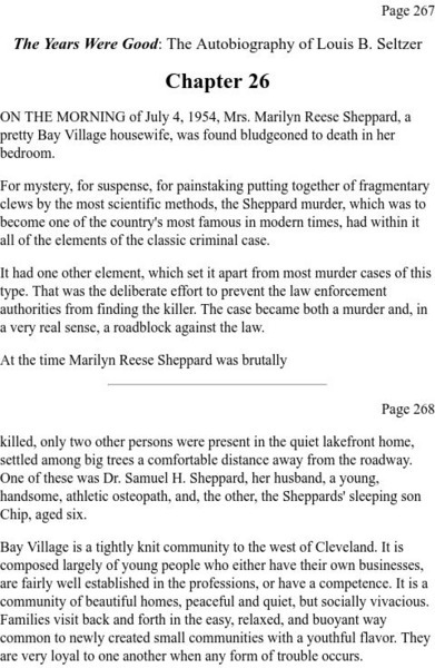 The Autobiography of Louis B. Seltzer, Chapter 26 Activity The Autobiography of Louis B. Seltzer, Chapter 26 Activity