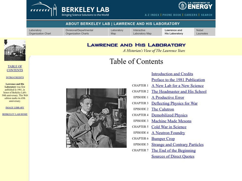 Berkeley Lab: Lawrence and His Laboratory eBook Berkeley Lab: Lawrence and His Laboratory eBook