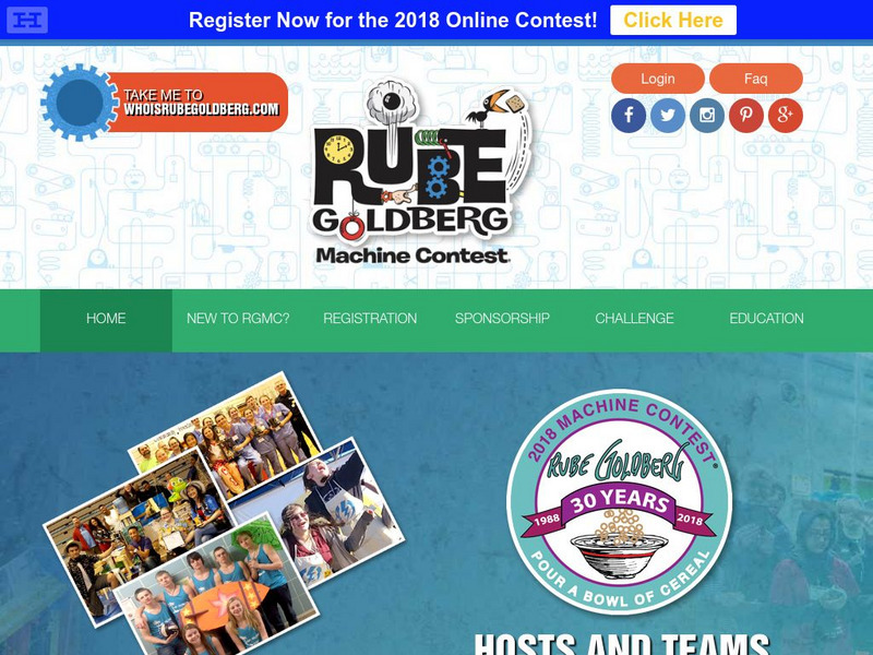 Rube Goldberg Website Rube Goldberg Website