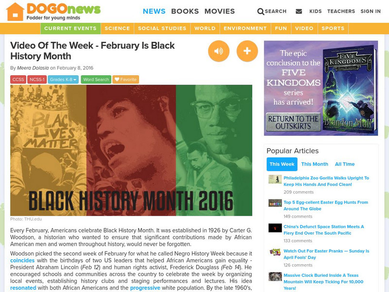 Dogo News: February Is Black History Month Article Dogo News: February Is Black History Month Article