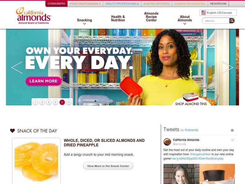 Almond Board of California Website Almond Board of California Website