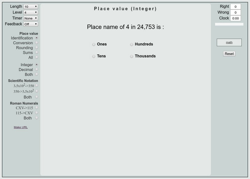 That Quiz: Practice Test: Place Value Unknown Type That Quiz: Practice Test: Place Value Unknown Type