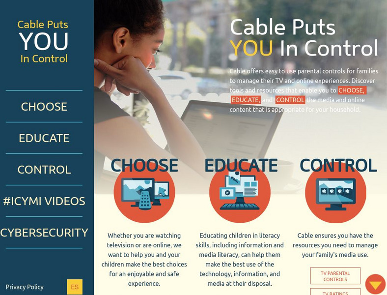 Take Control. It's Easy. Website