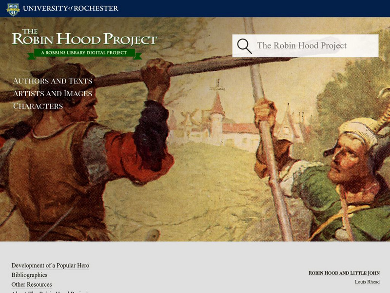 University of Rochester: Robin Hood Project Website University of Rochester: Robin Hood Project Website
