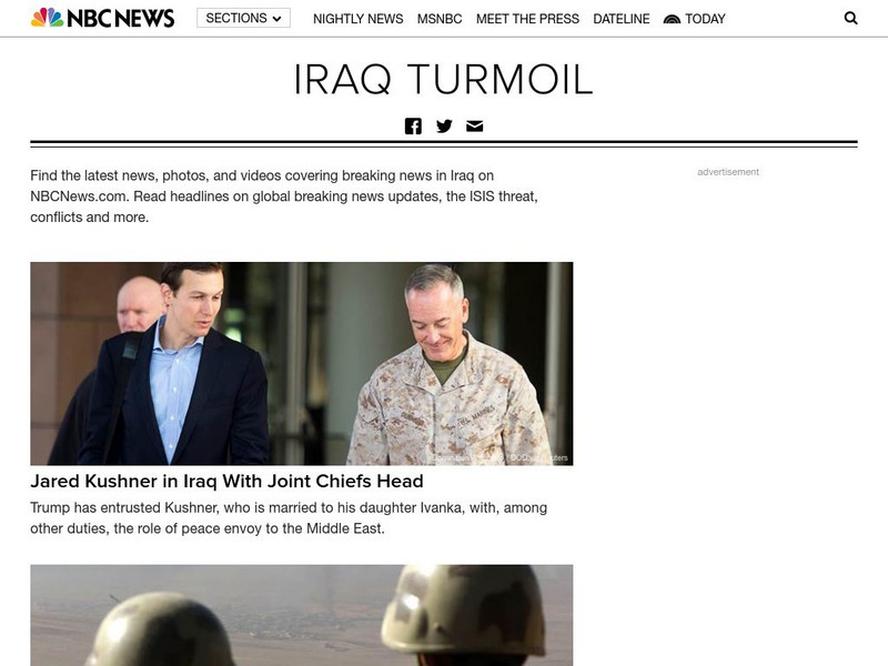 Msnbc: Conflict in Iraq Activity Msnbc: Conflict in Iraq Activity
