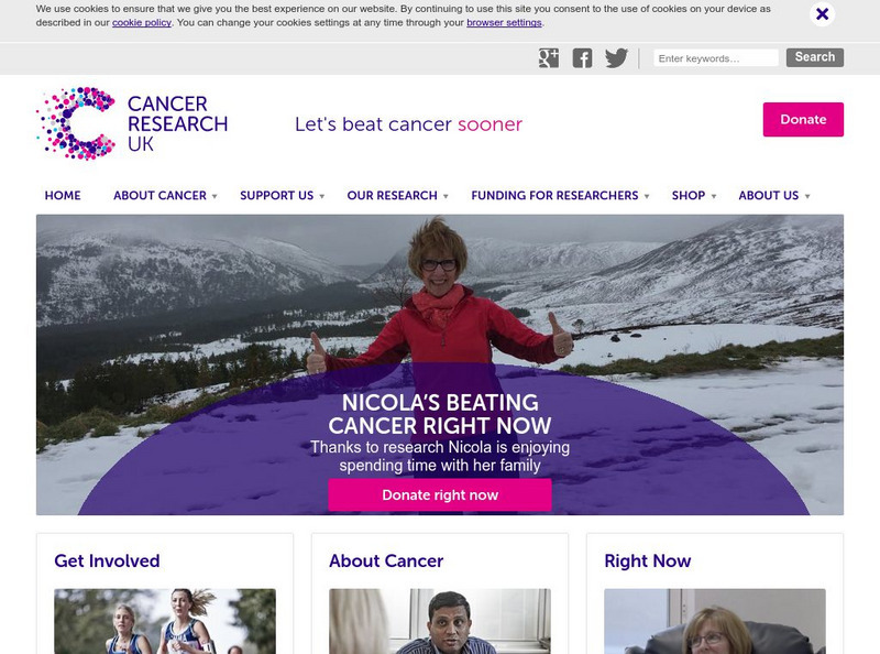 Cancer Research Uk: The Uk's Leading Cancer Charity Website Cancer Research Uk: The Uk's Leading Cancer Charity Website