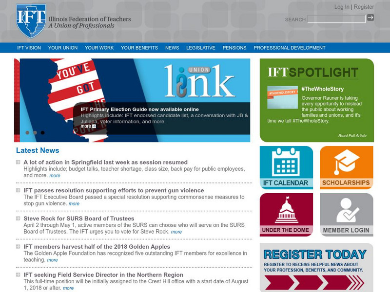 Illinois Federation of Teachers Website