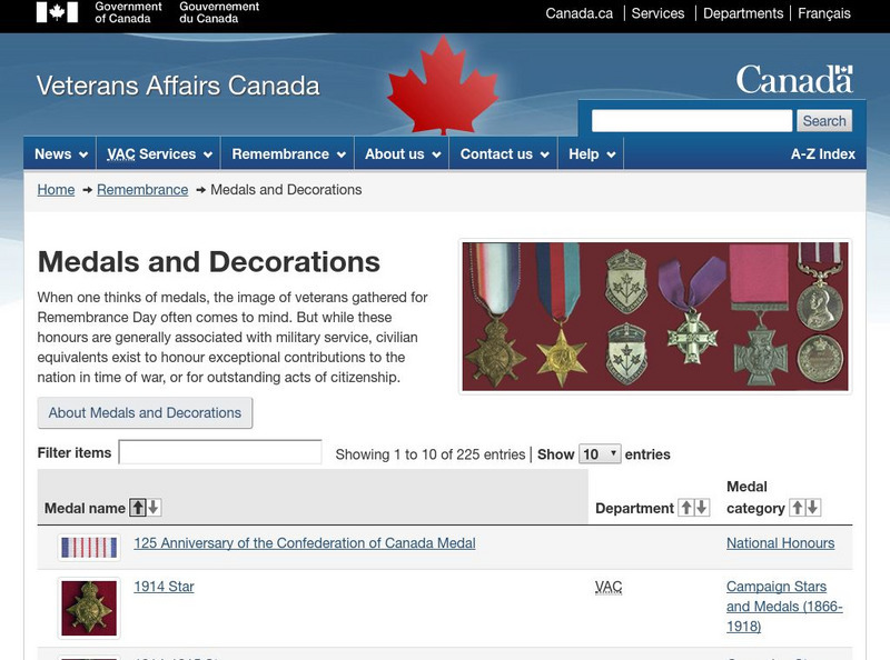 Veterans Affairs Canada: Dieppe Bar Website Veterans Affairs Canada: Dieppe Bar Website