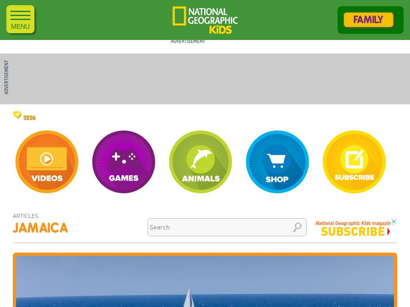 National Geographic Kids: Jamaica Website National Geographic Kids: Jamaica Website
