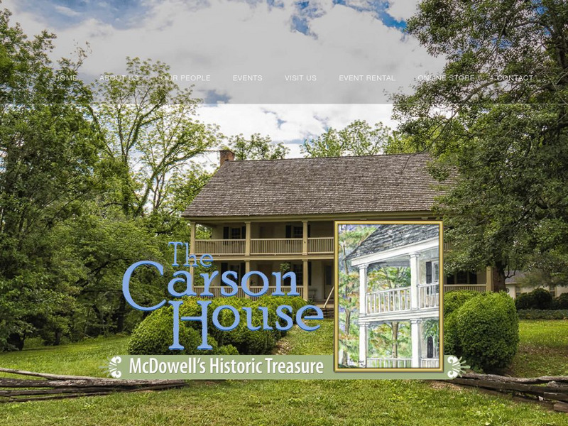 Historic Carson House Website Historic Carson House Website