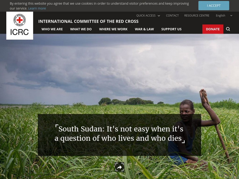 International Committee of the Red Cross Website International Committee of the Red Cross Website