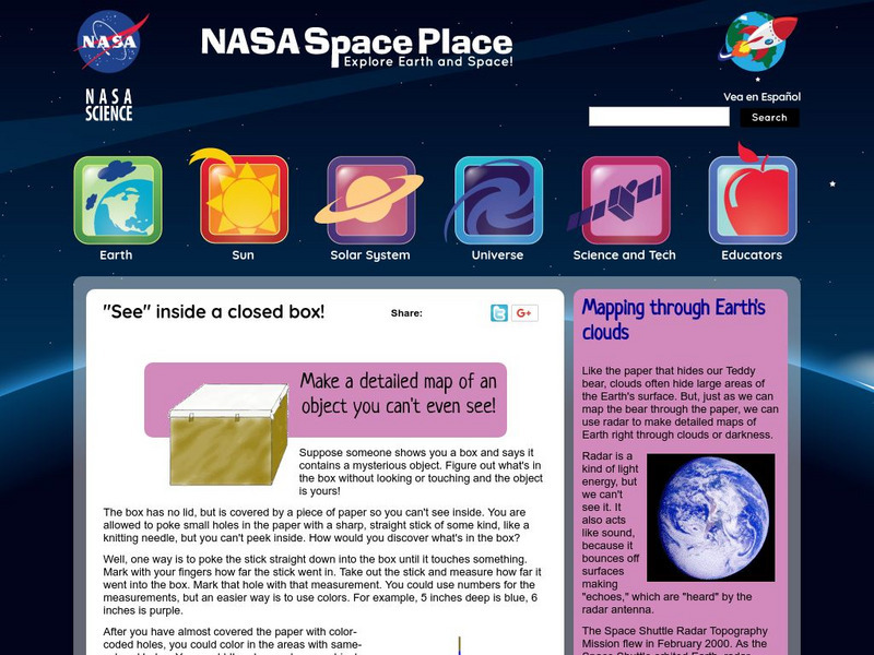 Nasa: Probing Earth Through the Clouds Activity Nasa: Probing Earth Through the Clouds Activity