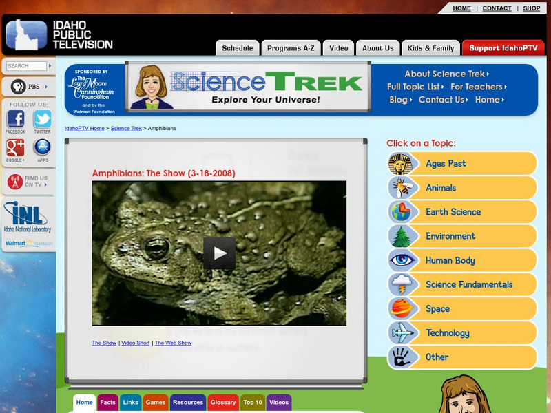 Idaho Ptv: Dialogue for Kids: Amphibians Website Idaho Ptv: Dialogue for Kids: Amphibians Website