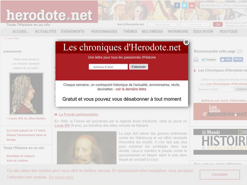 11 Mars 1649 Website 11 Mars 1649 Website