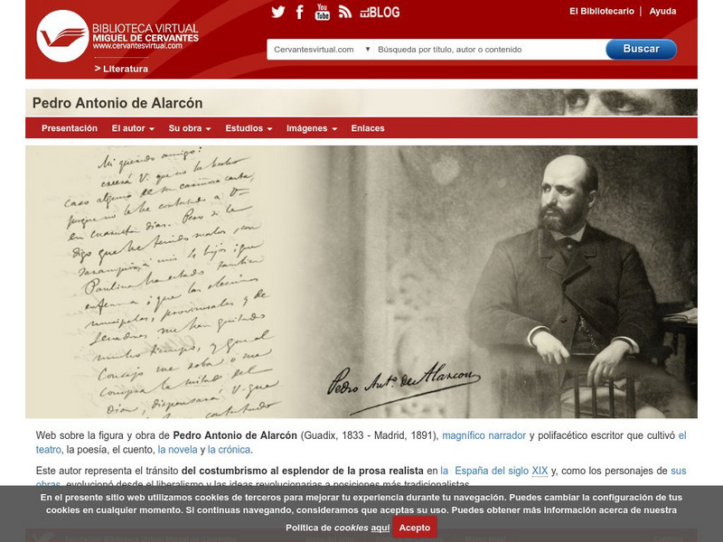 Biblioteca Virtual Miguel De Cervantes Primary Biblioteca Virtual Miguel De Cervantes Primary