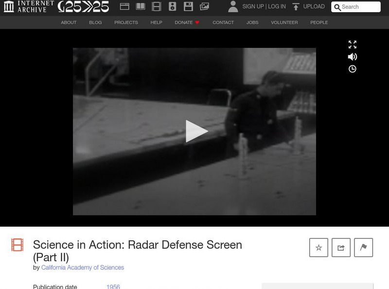 California Academy of Sciences: Science in Action (Radar Defense, Part 2) Instructional Video California Academy of Sciences: Science in Action (Radar Defense, Part 2) Instructional Video