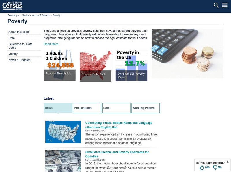 Us Census Bureau: Poverty Thresholds Website Us Census Bureau: Poverty Thresholds Website
