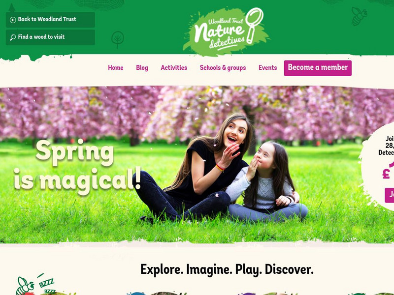 Woodland Trust: Nature Detectives Website