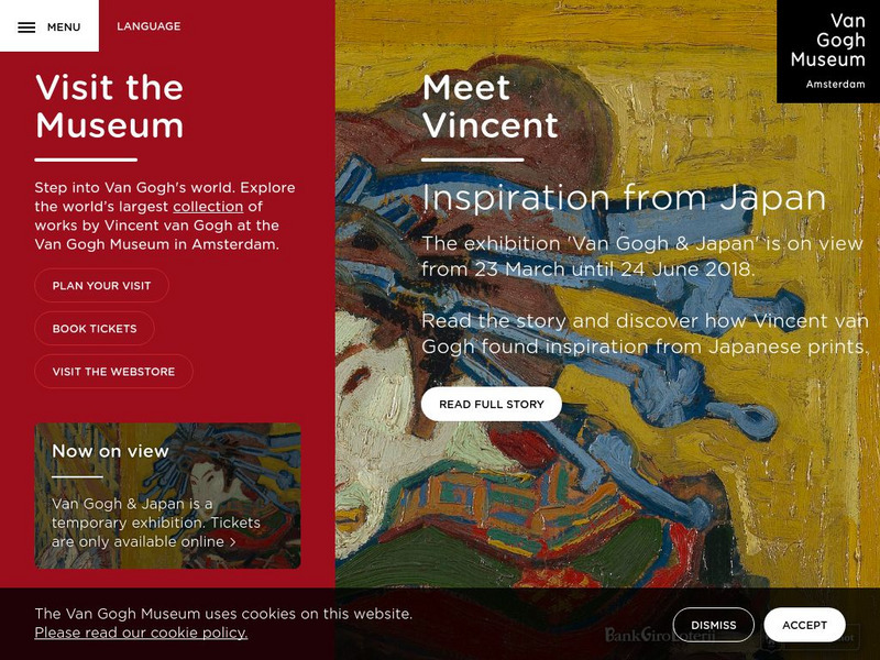 Van Gogh Museum, Amsterdam Website