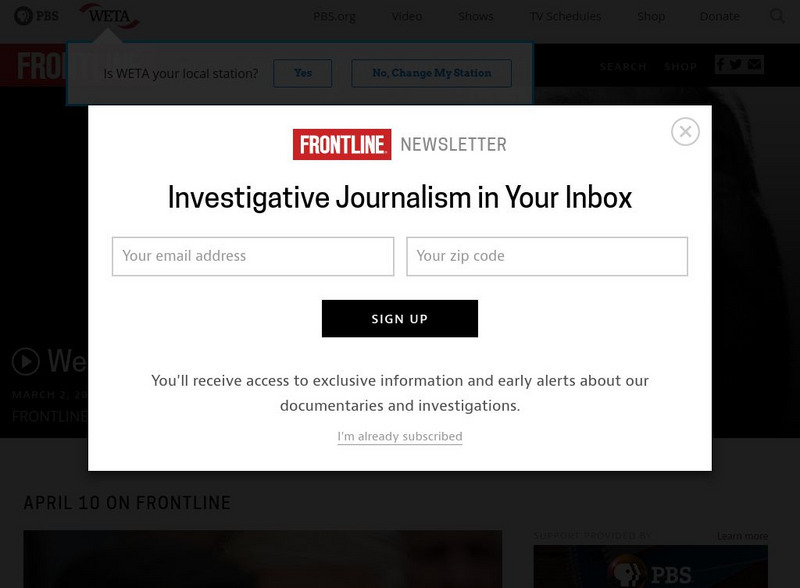 Watch Frontline Online Website
