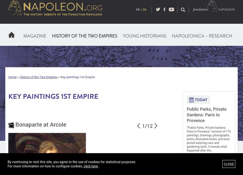 Napoleon.org: Bonaparte at Arcole Graphic Napoleon.org: Bonaparte at Arcole Graphic