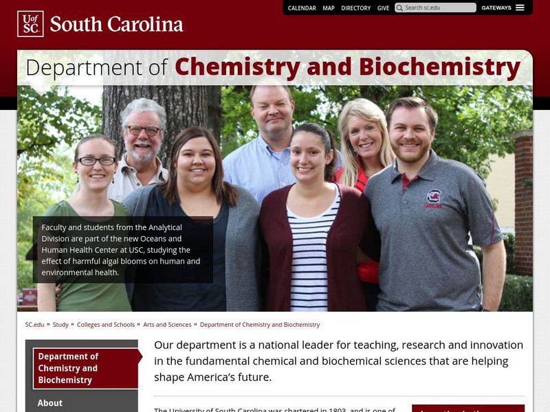 University of South Carolina: Periodic Trends PPT