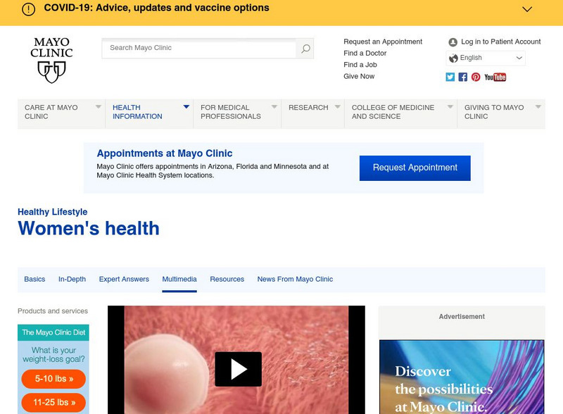 Mayo Clinic: Video: Ovulation Instructional Video Mayo Clinic: Video: Ovulation Instructional Video