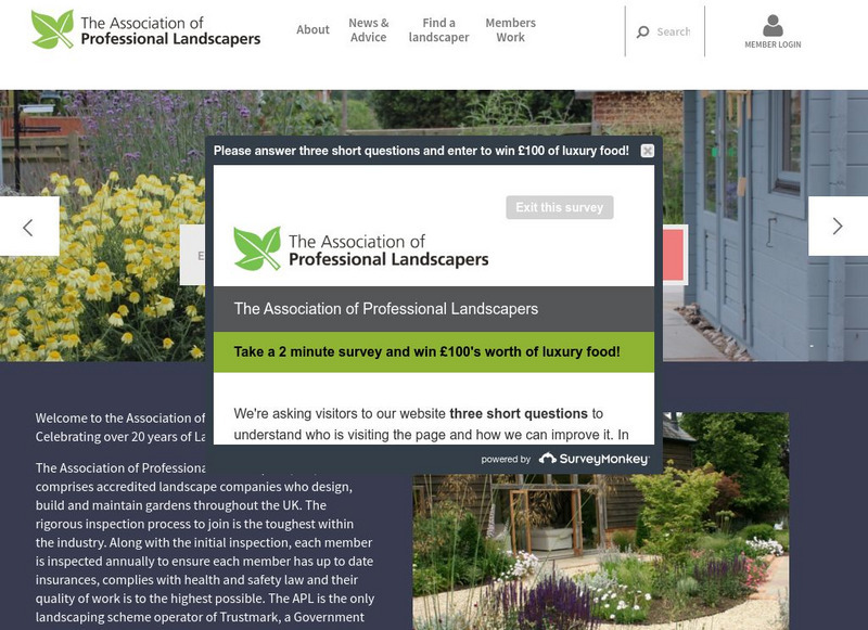 Association of Professional Landscapers Website Association of Professional Landscapers Website