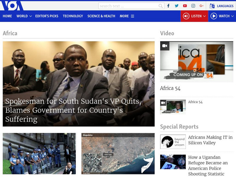 Voa News: Africa Website Voa News: Africa Website