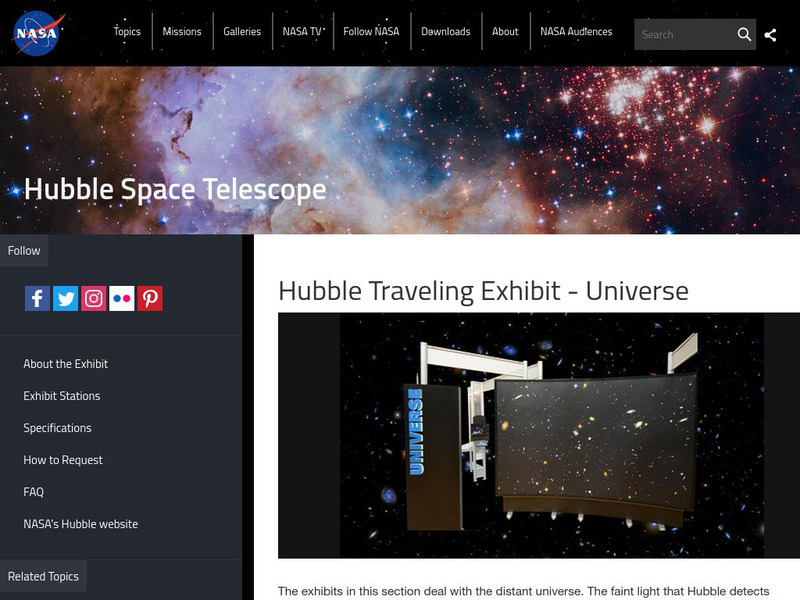 Nasa: Hubble Space Telescope: Universe Website Nasa: Hubble Space Telescope: Universe Website