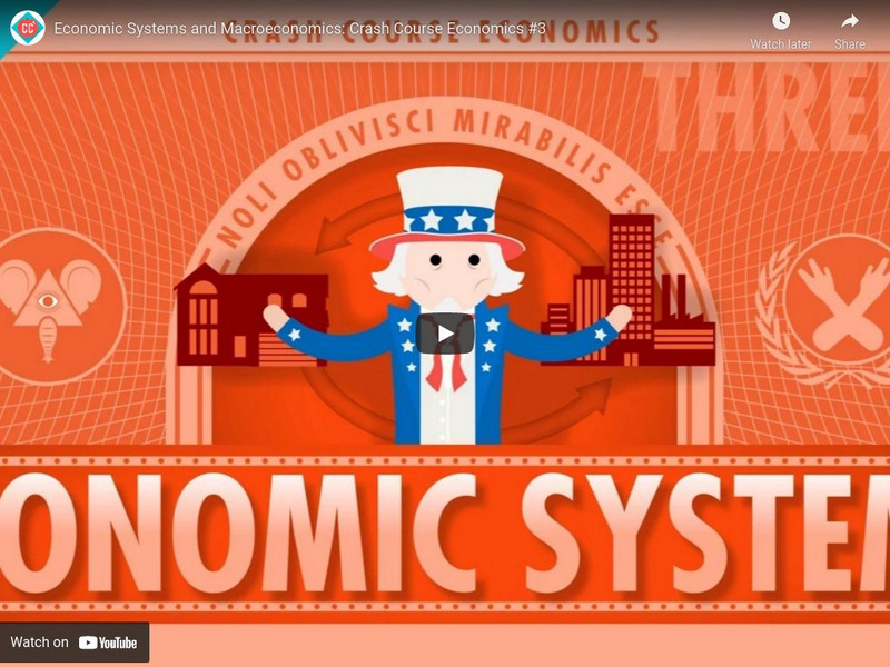Crash Course Economics #3: Economic Systems and Macroeconomics Instructional Video Crash Course Economics #3: Economic Systems and Macroeconomics Instructional Video