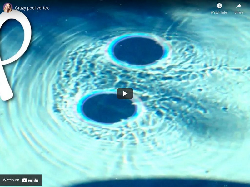 Physics Girl: Crazy Pool Vortex Instructional Video