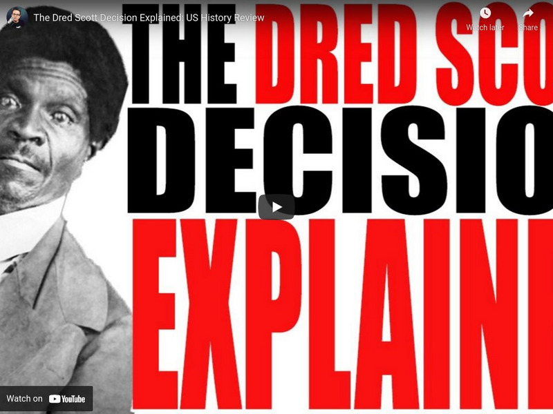 Hip Hughes History: The Dred Scott Decision Explained: Us History Review Instructional Video Hip Hughes History: The Dred Scott Decision Explained: Us History Review Instructional Video