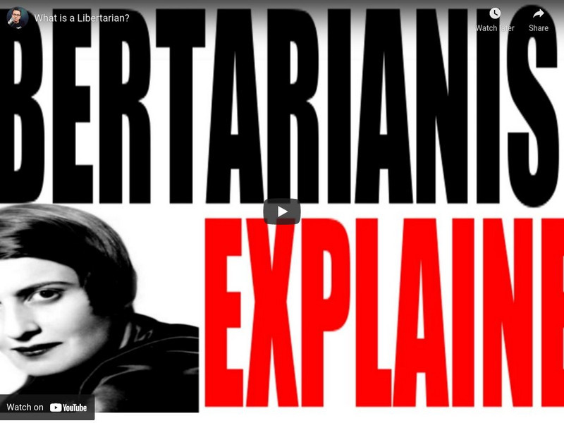 Hip Hughes History: What Is a Libertarian? Instructional Video Hip Hughes History: What Is a Libertarian? Instructional Video